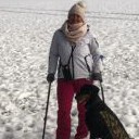 Snowwhite se svou majitelkou, Snowwhite se stala její domácí asistenční pes